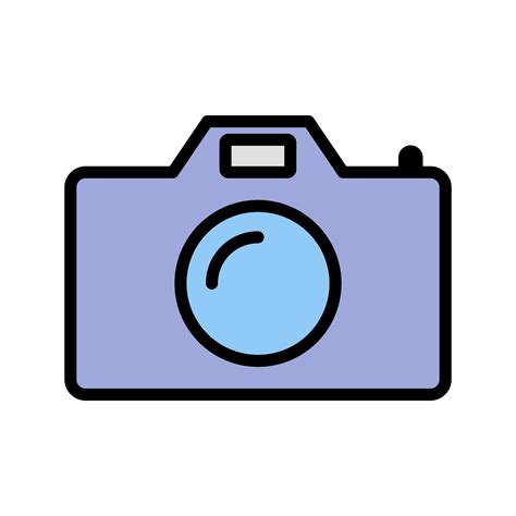 Kamera Symbol lila