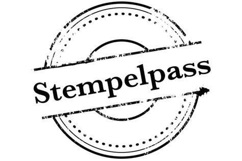 Stempelpass Druck