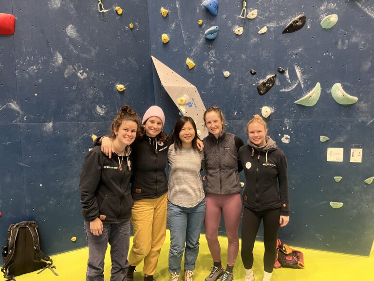 DAV Inklusionstagung Die Trainerinnen des IWDR beim DAV Inklusionstreffen