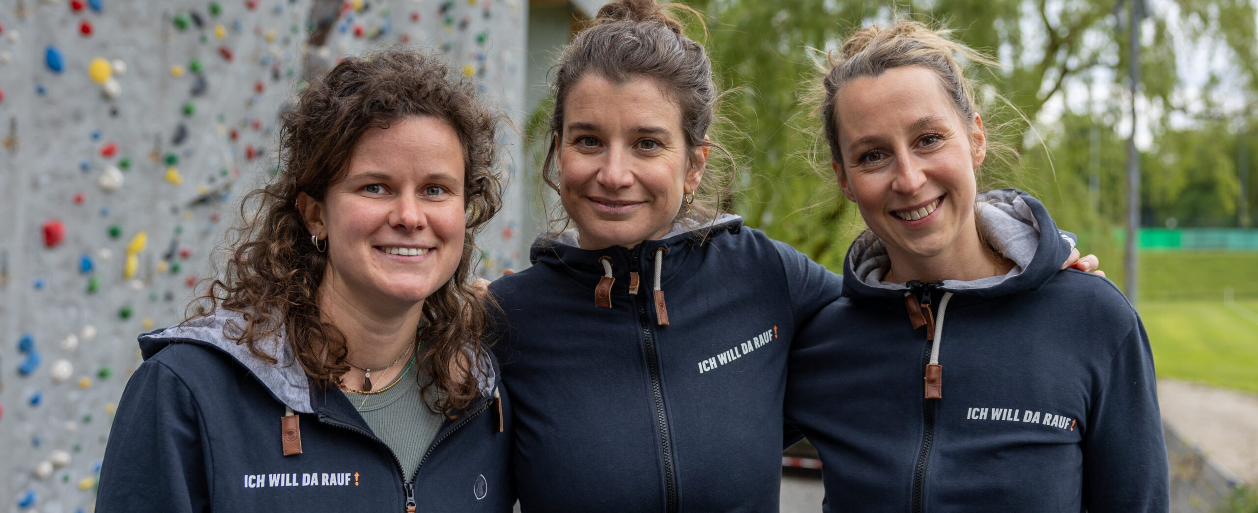 Das IWDR Team der Geschäftsstelle Mira, Katharina und Nadja